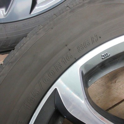 JDM MAZDA Demio Genuine 165.5J+40 Yokohama BlueEarth GT 185/60R16 2021 No Tires - Image 4