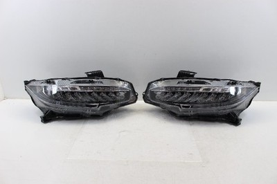 JDM No scratches. Civic FK8 headlights left and right set LED with lev (No Tires)