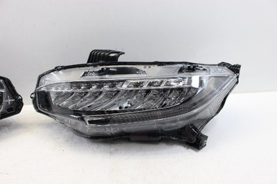 JDM No scratches. Civic FK8 headlights left and right set LED with lev (No Tires) - 画像 (2)