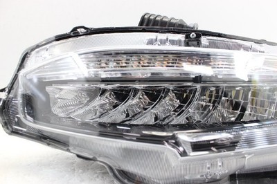 JDM No scratches. Civic FK8 headlights left and right set LED with lev (No Tires) - 画像 (3)