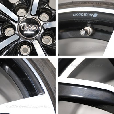 JDM A-49 RS4 B9 8W Genuine 209JX20 ET26 PCD112 8W0601025DB 275/30R20 4 (No Tires) - 画像 (2)