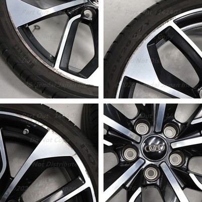 JDM A-49 RS4 B9 8W Genuine 209JX20 ET26 PCD112 8W0601025DB 275/30R20 4 (No Tires) - 画像 (3)