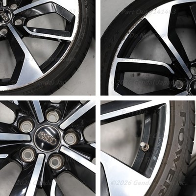 JDM A-49 RS4 B9 8W Genuine 209JX20 ET26 PCD112 8W0601025DB 275/30R20 4 (No Tires) - 画像 (4)