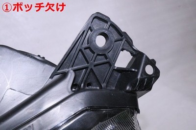 JDM 2112049 LED Left Headlight KOITO 100-18661 Stamp: J1 ASSY Black Ge (No Tires) - 画像 (6)
