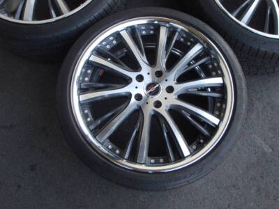 JDM For Alphard Vellfire etc. AME Charen 20 inch + ContinentalEXTREME (No Tires) - 画像 (4)
