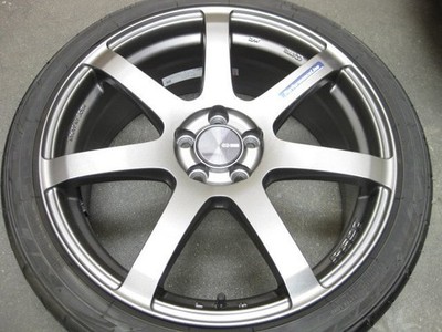 JDM Lightweight ENKEI PF07 18 & 215/40R18 4-Pack Tires for Toyota BRZ No Tires - Image 3