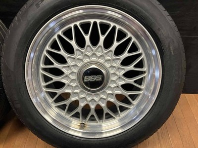 JDM SUBARU Alcyone Genuine BBS forging 16-inch wheels7J+50 5H114.3 Hub (No Tires) - 画像 (5)