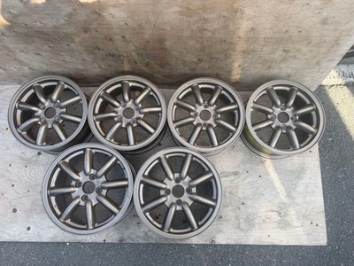 JDM Watanabe Black Racing 6J +40 155-65R14 No Tires