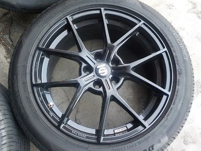 JDM BMW X1 F48 Black Suo bar OZSparco Pro Corsa black 18-inch tires 4- No Tires - Image 2
