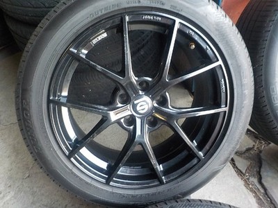 JDM BMW X1 F48 Black Suo bar OZSparco Pro Corsa black 18-inch tires 4- No Tires - Image 4