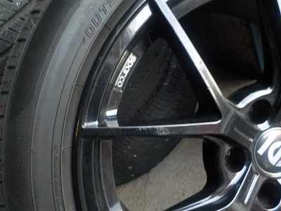 JDM BMW X1 F48 Black Suo bar OZSparco Pro Corsa black 18-inch tires 4- No Tires - Image 8