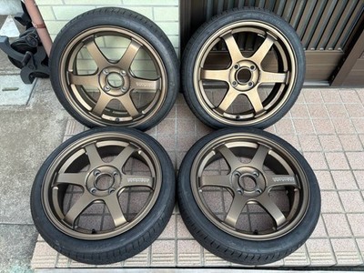 JDM RAYS TE37 SONIC 16-inch 6J +42 4H PCD100 165-45-16 4-wheelRAYS No Tires