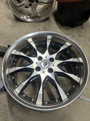 JDM Deep rim Work 17 PC100 4-hole wheels No Tires
