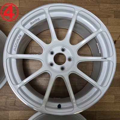 JDM Excellent Condition 189.5J +45 PCD100 ADVAN Racing RS III Brembo S No Tires - Image 5
