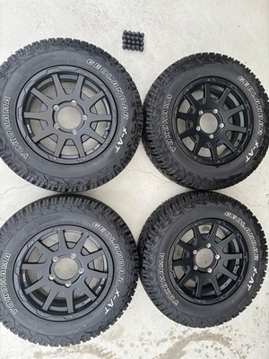 JDM Suzuki Jimny JB64 16-inch OZ Sparco Curl Black No Tires - 画像 (4)
