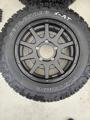 JDM Suzuki Jimny JB64 16-inch OZ Sparco Curl Black No Tires - 画像 (5)
