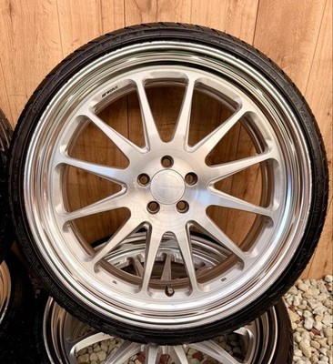 JDM WORK GNOSIS HS201 208J・8.5J PCD100 No Tires - Image 3