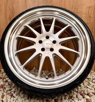 JDM WORK GNOSIS HS201 208J・8.5J PCD100 No Tires - Image 8