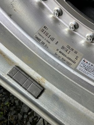 JDM SSR Professor MS1 19-inch final version assembled reverse side. No Tires - 画像 (6)