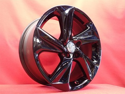 JDM Black repainted TOYOTA Crown 220 series RS genuine used wheels 4Bo No Tires - Image 2