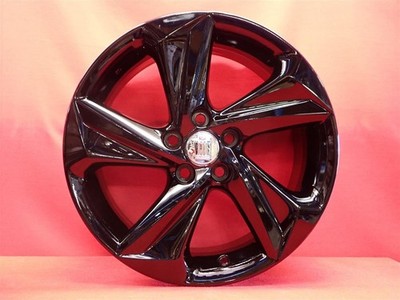 JDM Black repainted TOYOTA Crown 220 series RS genuine used wheels 4Bo No Tires - Image 4