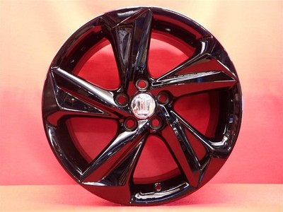 JDM Black repainted TOYOTA Crown 220 series RS genuine used wheels 4Bo No Tires - Image 6