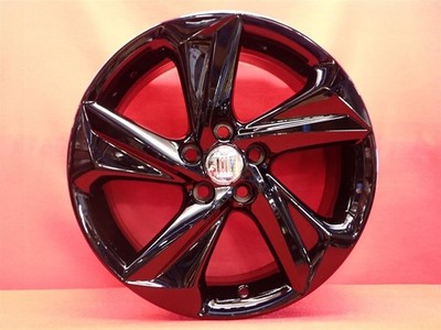 JDM Black repainted TOYOTA Crown 220 series RS genuine used wheels 4Bo No Tires - Image 7