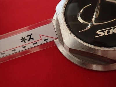 JDM 1 sheet Stich aftermarket used wheel center cap center cover emble No Tires - Image 8