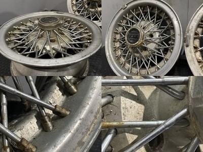 JDM Rare RAYS VOLK ABTISAN SPIRIT Rays Volk Wire 144-Wheel Set 6J5HPCD114.3 (No Tires) - 画像 (7)