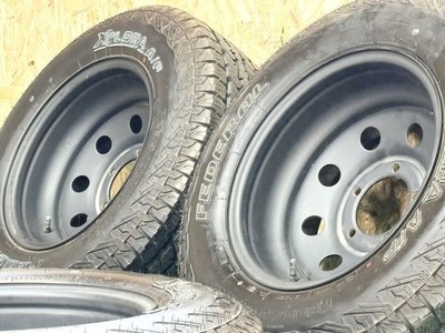 JDM Deep Rim/Excellent Tread Lotus Root Wheel 16in 8J? PCD139.7 Federa No Tires - Image 2