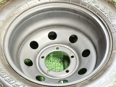 JDM Deep Rim/Excellent Tread Lotus Root Wheel 16in 8J? PCD139.7 Federa No Tires - Image 5