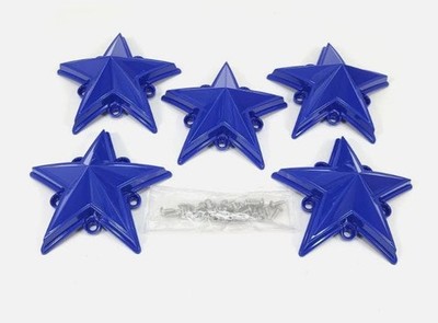 JDM Blue XDseries Center Star Emblem for all Rockstar wheels (No Tires)