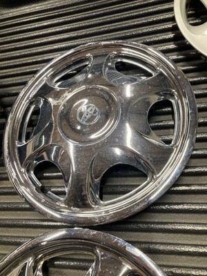 JDM US Toyota Corolla 14-inch genuine wheel caps used (No Tires) - 画像 (4)