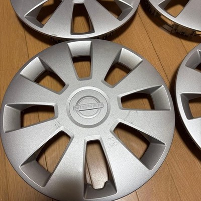 JDM NISSAN Genuine Wheel Caps Set of 4 (No Tires) - 画像 (2)