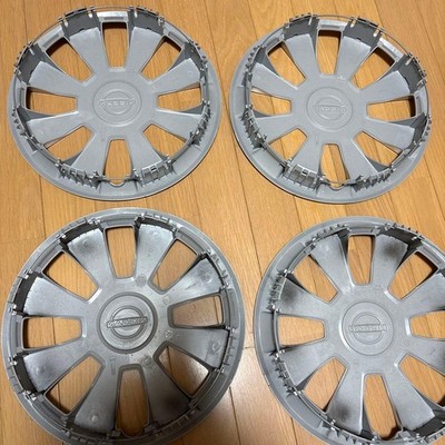 JDM NISSAN Genuine Wheel Caps Set of 4 (No Tires) - 画像 (6)