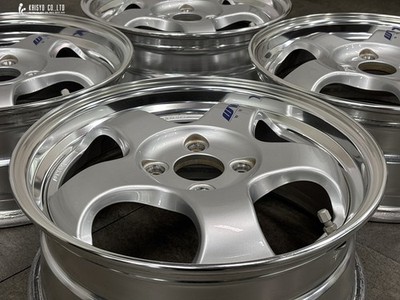 JDM 2-PieceWORK MEISTER S1 2P 15in 6J +45 6J +36 PCD100 4-Piece Set Fi (No Tires) - 画像 (2)