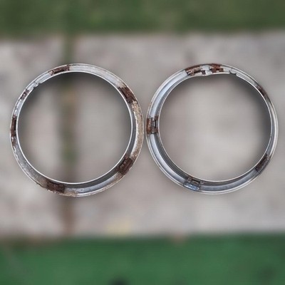 JDM Genuine trim rings and other miscellaneous parts completely junk. (No Tires) - 画像 (5)