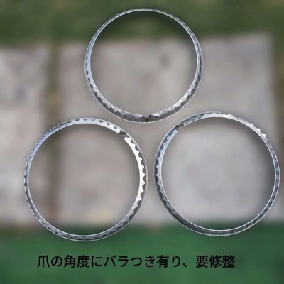 JDM Genuine trim rings and other miscellaneous parts completely junk. (No Tires) - 画像 (11)