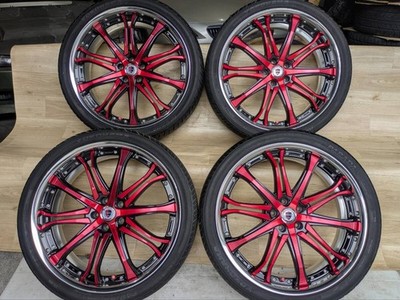 JDM Work MODERNES EXOTISCHES ELEMENT Wheels & Tires 4Book 228.5J+35 PC No Tires - Image 2