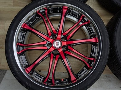 JDM Work MODERNES EXOTISCHES ELEMENT Wheels & Tires 4Book 228.5J+35 PC No Tires - Image 5