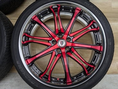 JDM Work MODERNES EXOTISCHES ELEMENT Wheels & Tires 4Book 228.5J+35 PC No Tires - Image 6