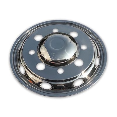 JDM Universal Wheel Liner Stainless Steel Chrome Plated Front (No Tires) - 画像 (8)