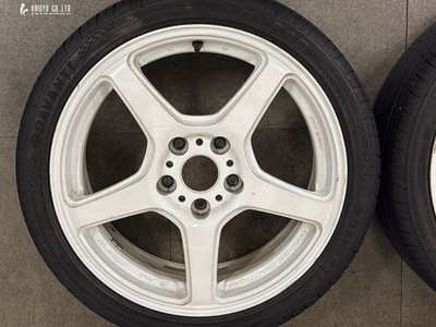 JDM Popular WheelsWORK emotion T5R 17in 7J +43 PCD114.3 Davanti DX640 (No Tires) - 画像 (4)