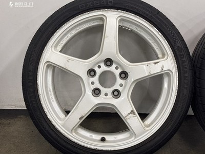 JDM Popular WheelsWORK emotion T5R 17in 7J +43 PCD114.3 Davanti DX640 (No Tires) - 画像 (5)