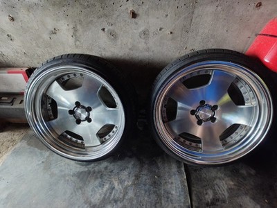 JDM Lanvec LD1 19WORK PCD114 Deep Rim 5H Crown Dish (No Tires)