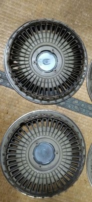 JDM Toyota GX71 Mark II Cresta Chaser Wheel Caps Old Car (No Tires) - 画像 (5)