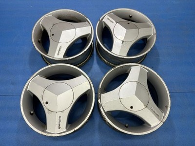 JDM ASAHI TEC selbach 1313X5J +45 PCD 100/110/114.3/4H Used 4-Wheel Set JAPA (No Tires)