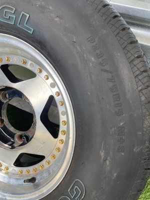 JDM Rare ARE American Racing 15-inch deep rim made in the USA 1 piece. (No Tires) - 画像 (2)