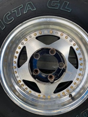 JDM Rare ARE American Racing 15-inch deep rim made in the USA 1 piece. (No Tires) - 画像 (3)