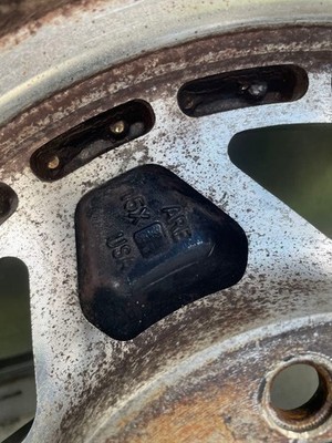 JDM Rare ARE American Racing 15-inch deep rim made in the USA 1 piece. (No Tires) - 画像 (6)